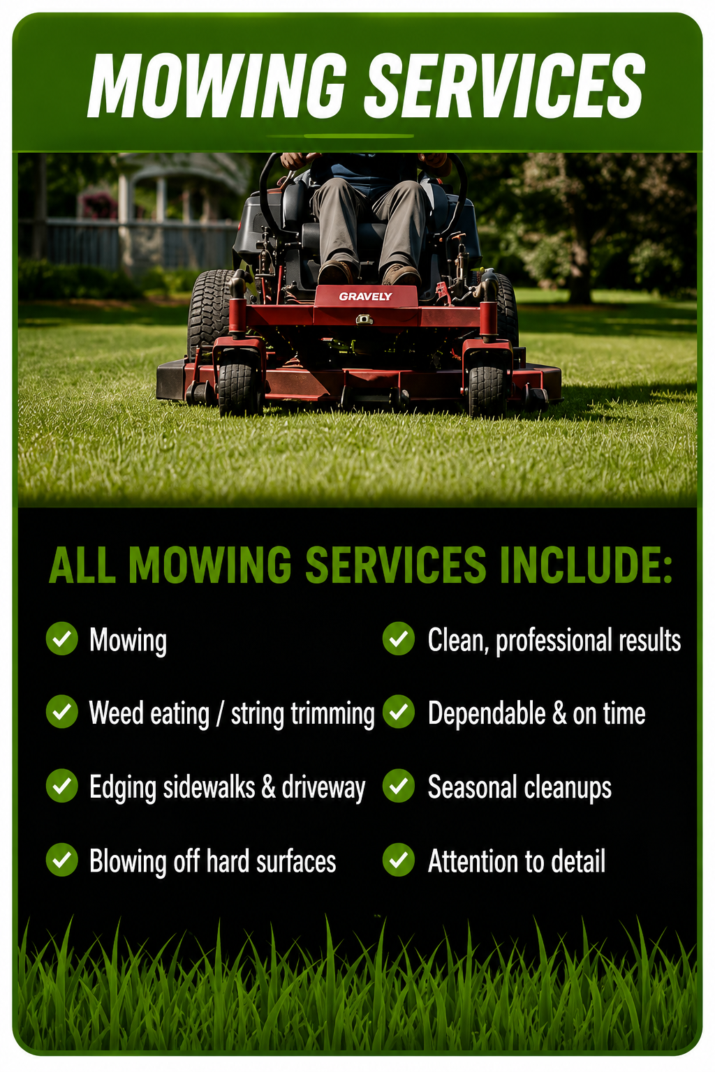 Mowing Services